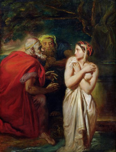 Susanna and the Elders by Théodore Chassériau